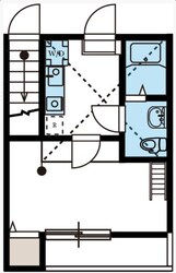 レジディス羽田の物件間取画像